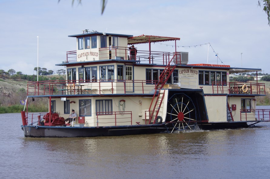 Paddle Boat Murray River 3hr Lunch Cruise & Murraylands Tour
